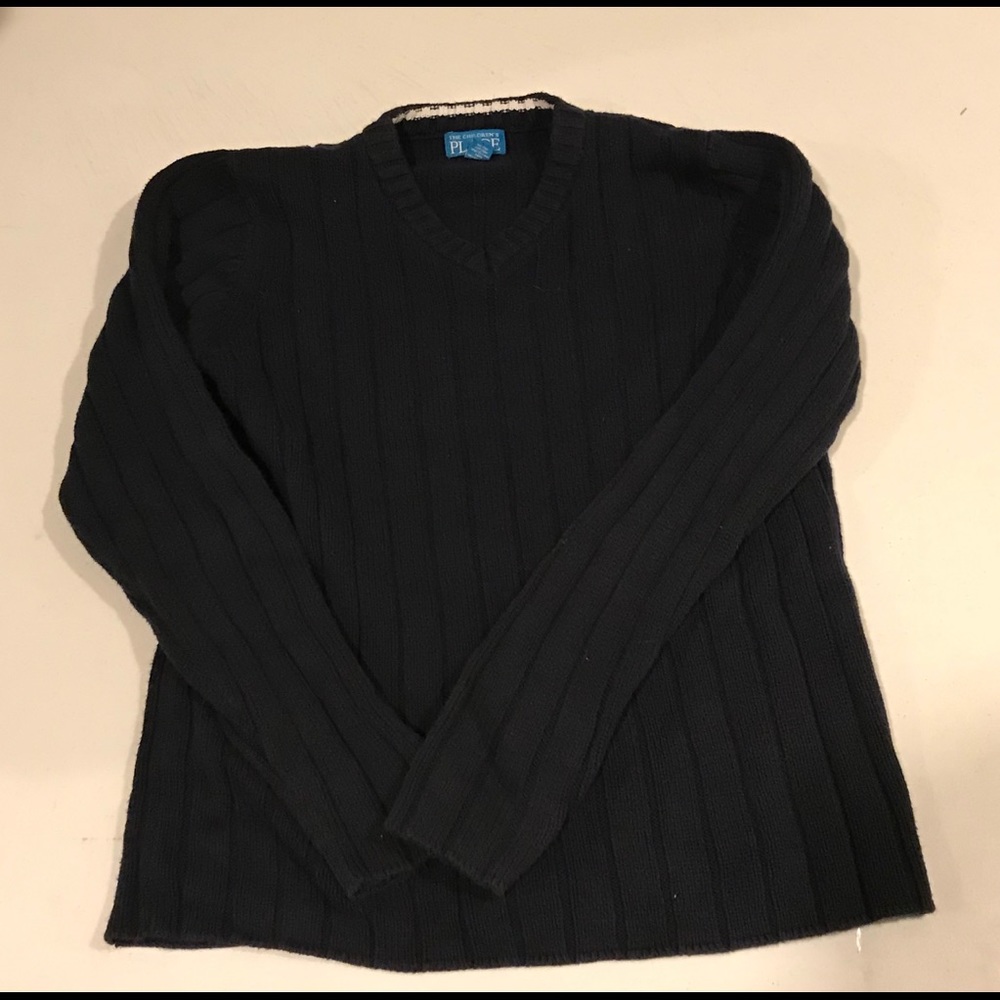Navy V-Neck Sweater size 10/12